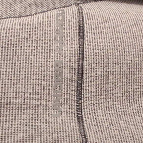 NWOT Under Armour Gray and Black Hooded Jacket with Orange Zipper - Picture 7 of 7